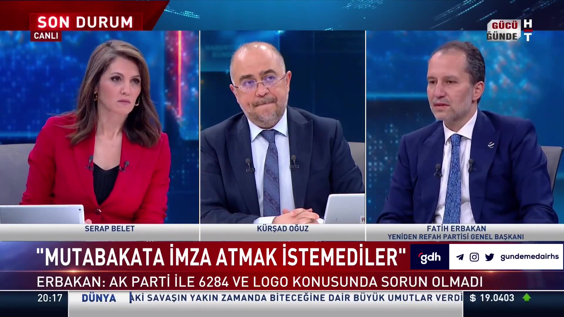 Fatih Erbakan: Teşkilatın yüzde 60'ı AK Parti ile ittifak istemedi