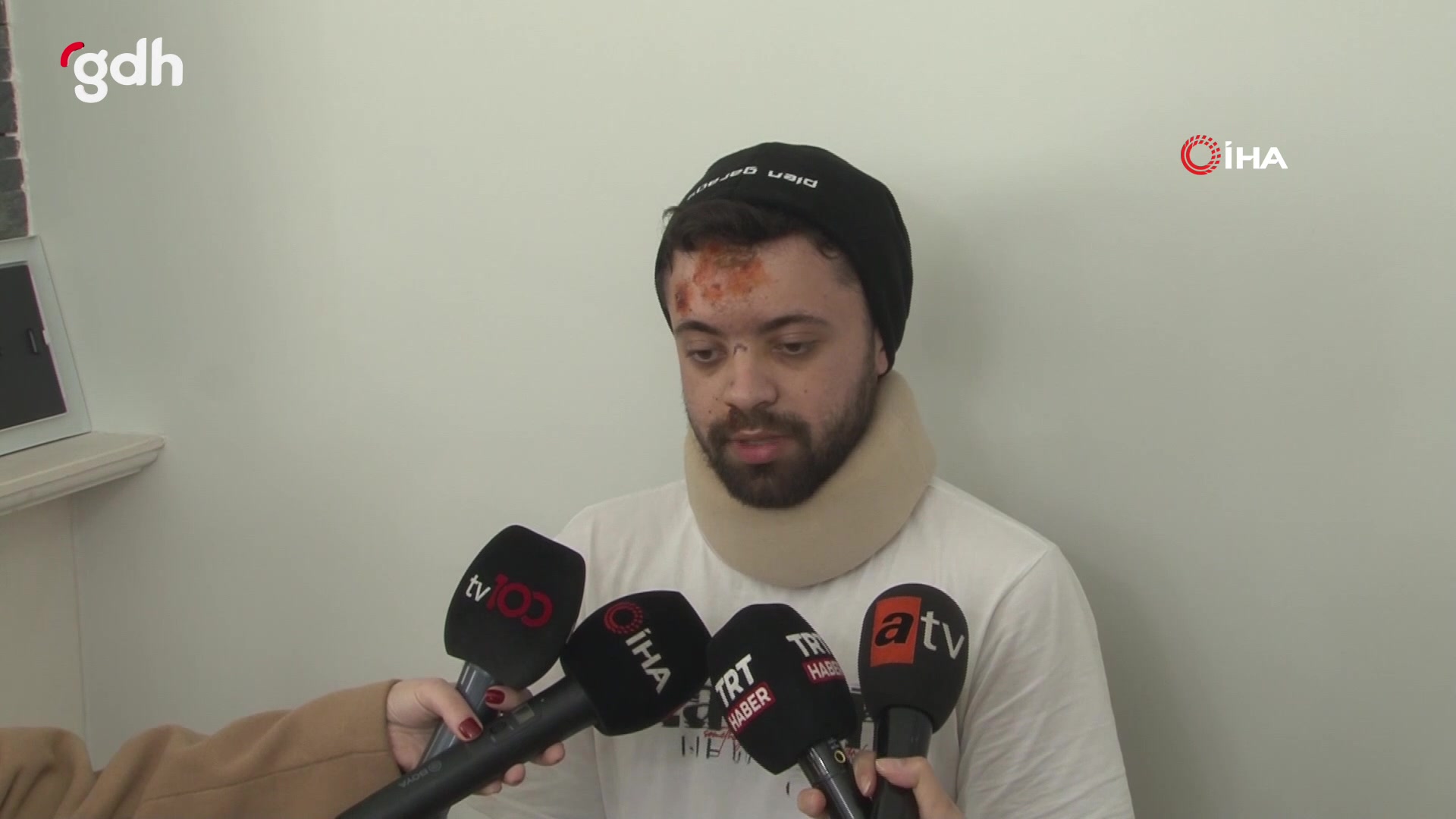 Kazadaki İbrahim Gümüş: Telefonumu yardım için çıkardım!