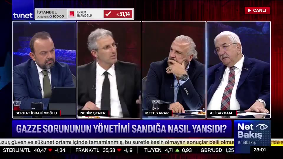 Nedim Şener: Fatih Erbakan, İsrail Bakanı'na tepki verebilir mi?