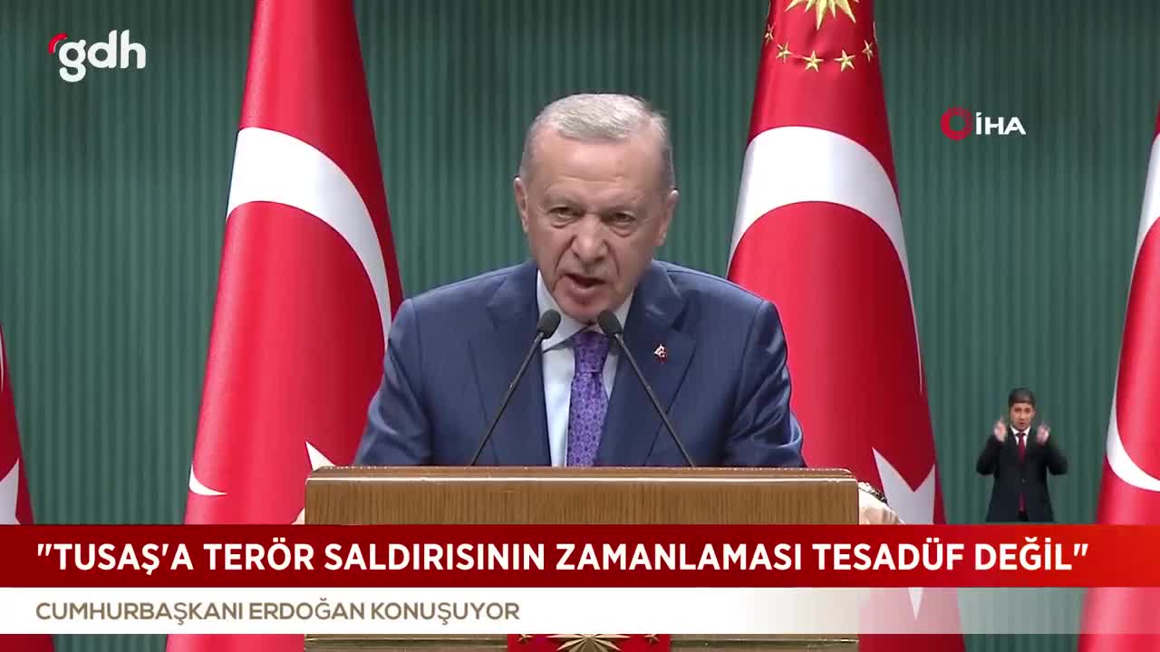 Erdoğan: Terör bu diyalog anında devreye giremez!