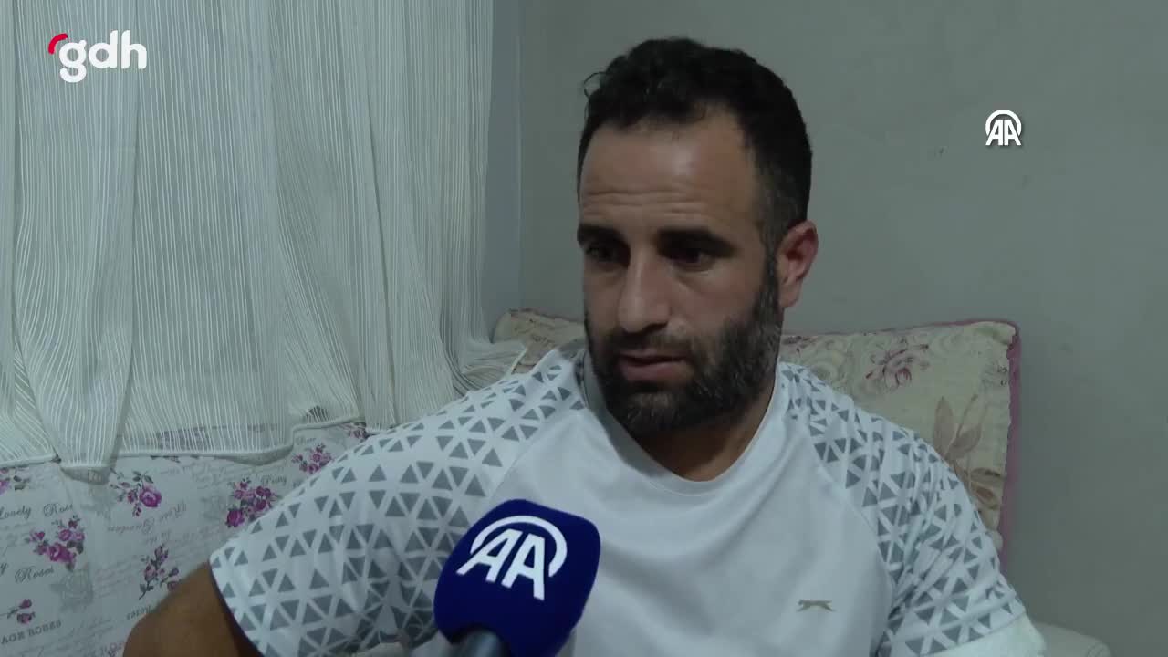Esenyurt'ta metrobüsten düşen Emrah Aytiş mağduriyetini anlatıyor