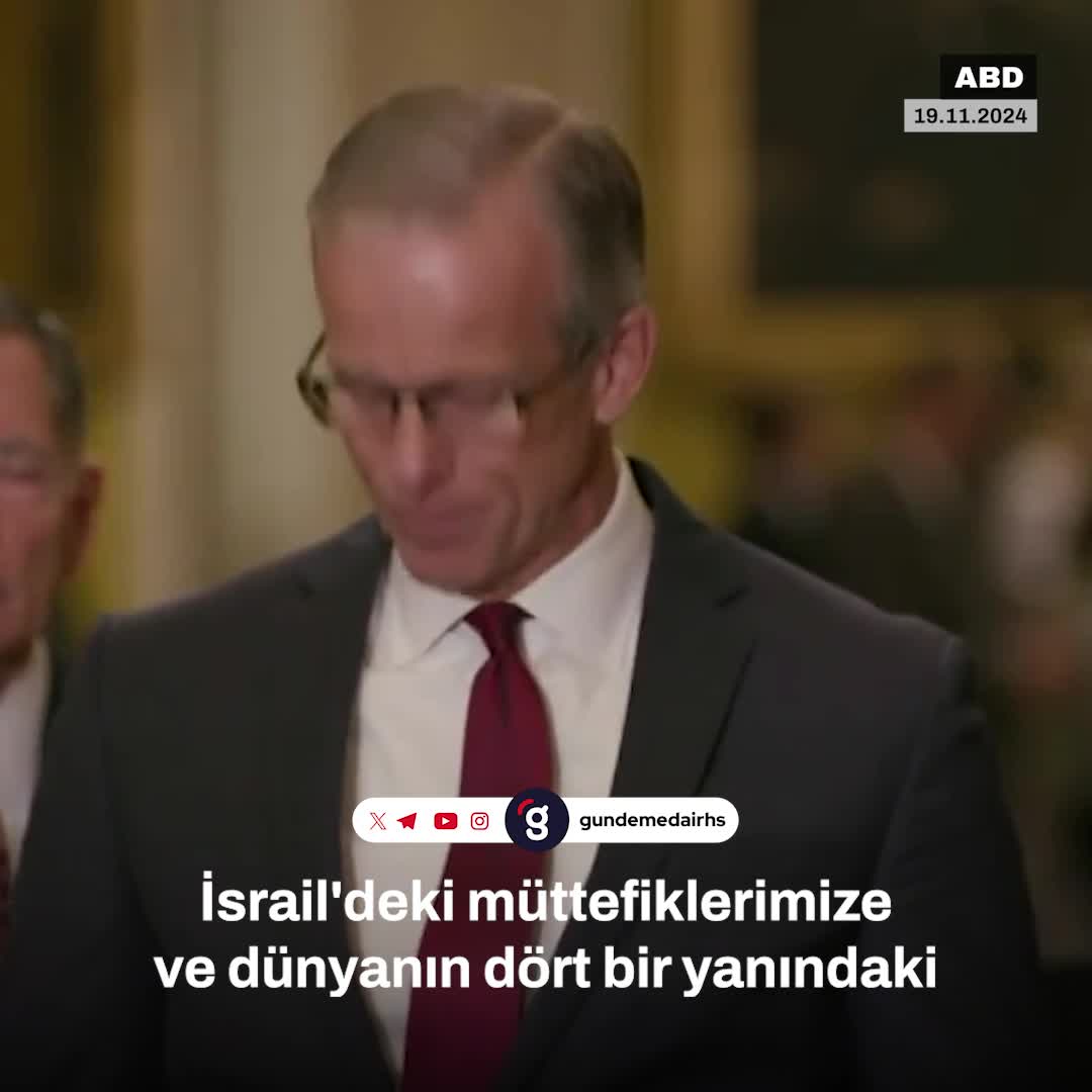 John Thune: UCM, İsrail ve ABD için tehdit oluşturabilir