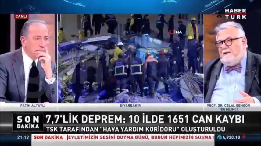 Celal Şengör: HAARP iddiasına cevap - Deprem için enerji şart!