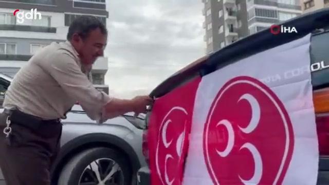 Erdemlili Yörükler, Erdoğan mitingi için 3 bin araçla konvoy düzenledi