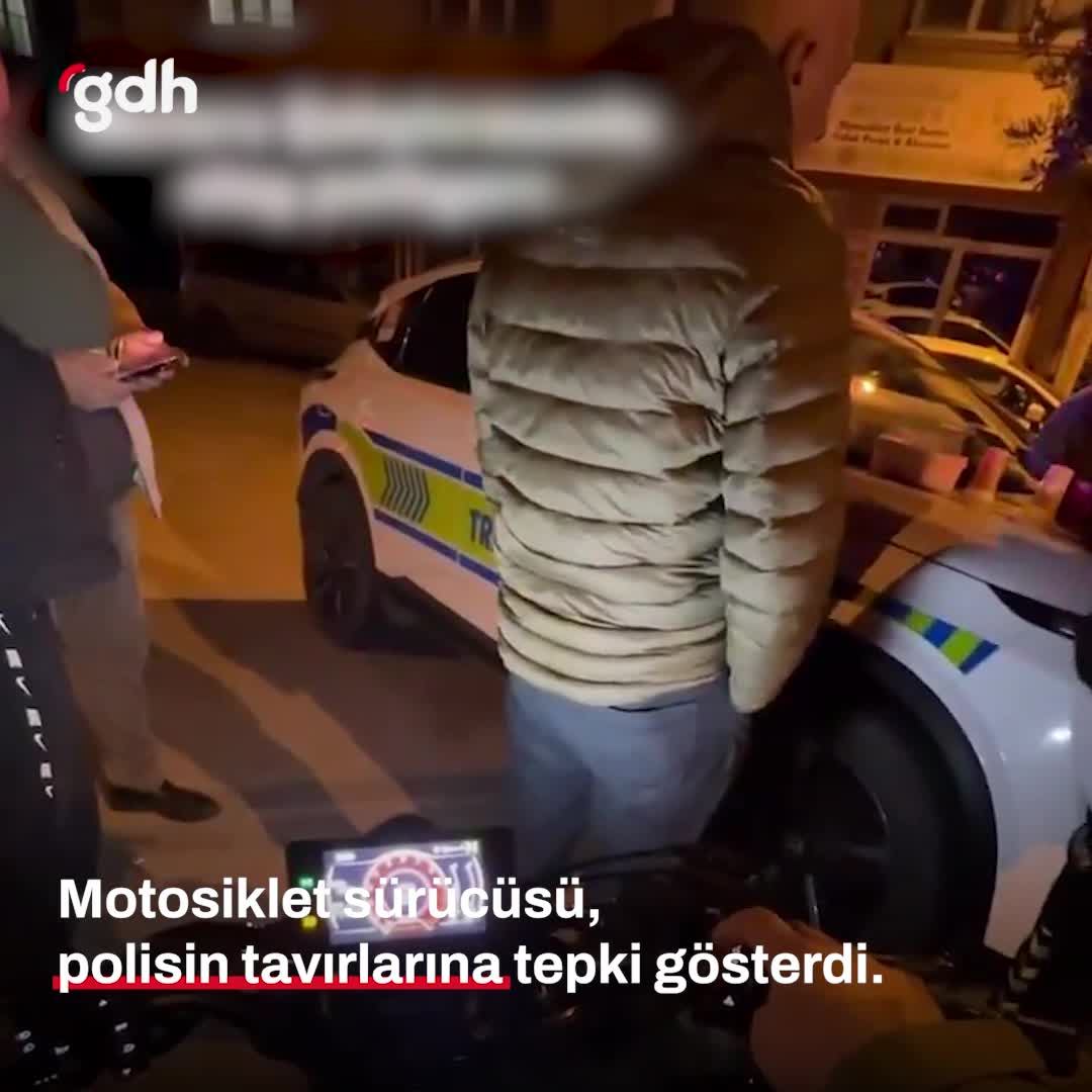 Motosiklet sürücüsü: Motorcular terörist değil, böyle tavır hak edilmez