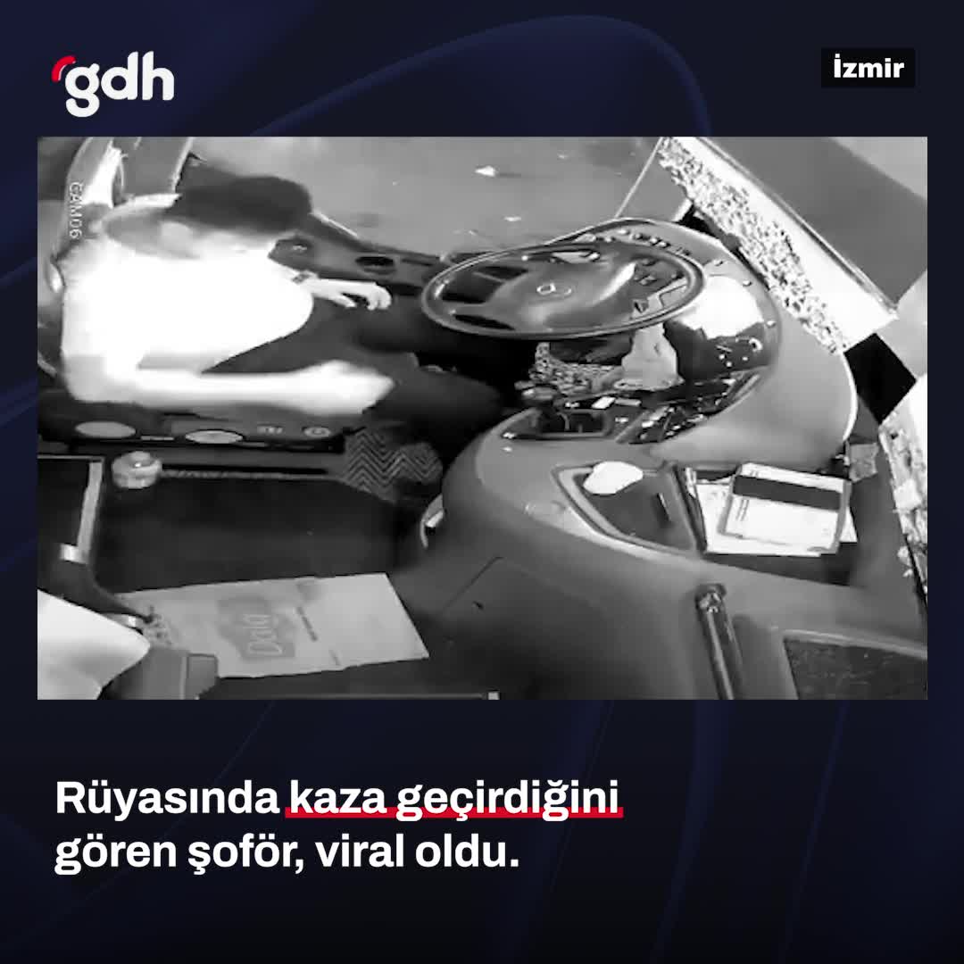 İzmir Otogarı'nda rüyasında kaza yapan şoför panikledi