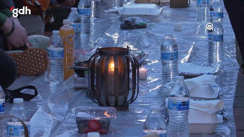Müslüman liderler Beyaz Saray'da "alternatif iftar" düzenledi