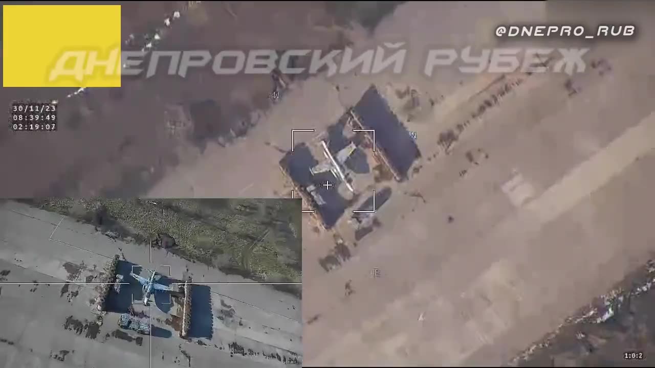 Ukrayna’nın Su-25'i Rus kamikaze İHA ile vuruldu