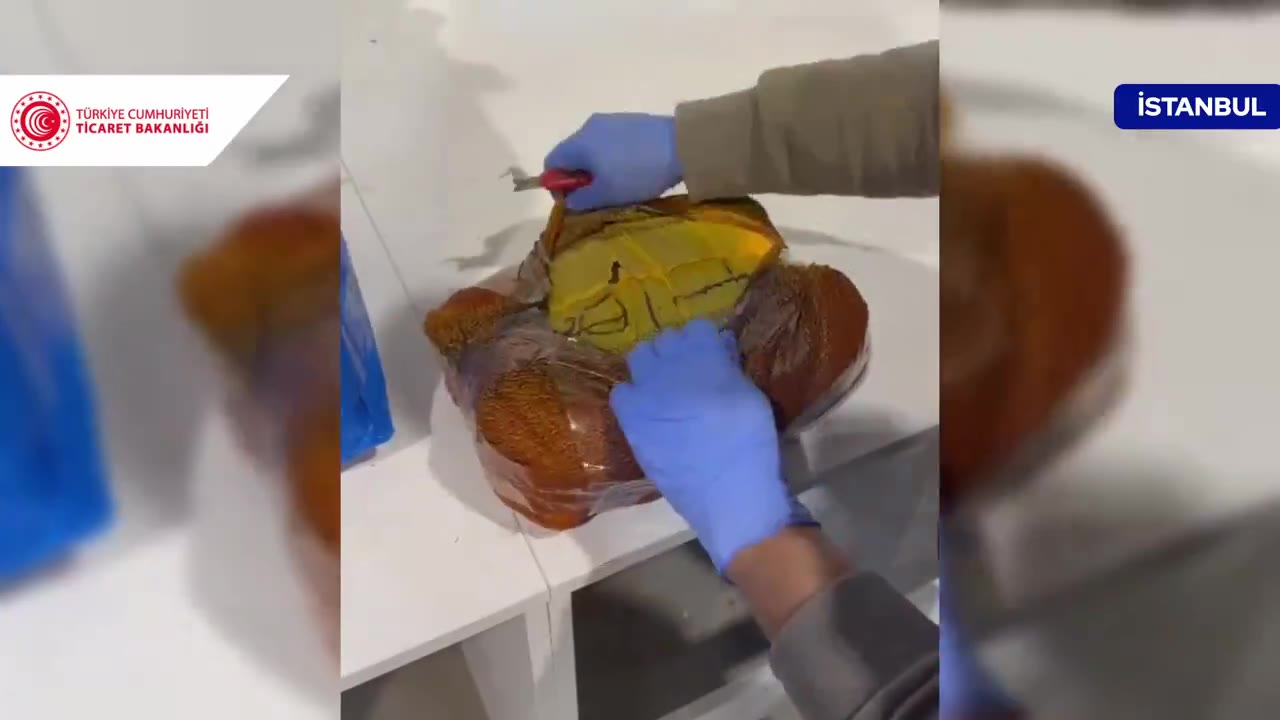 Gümrük Ekipleri İstanbul Havalimanı'nda 568 kg uyuşturucu yakaladı