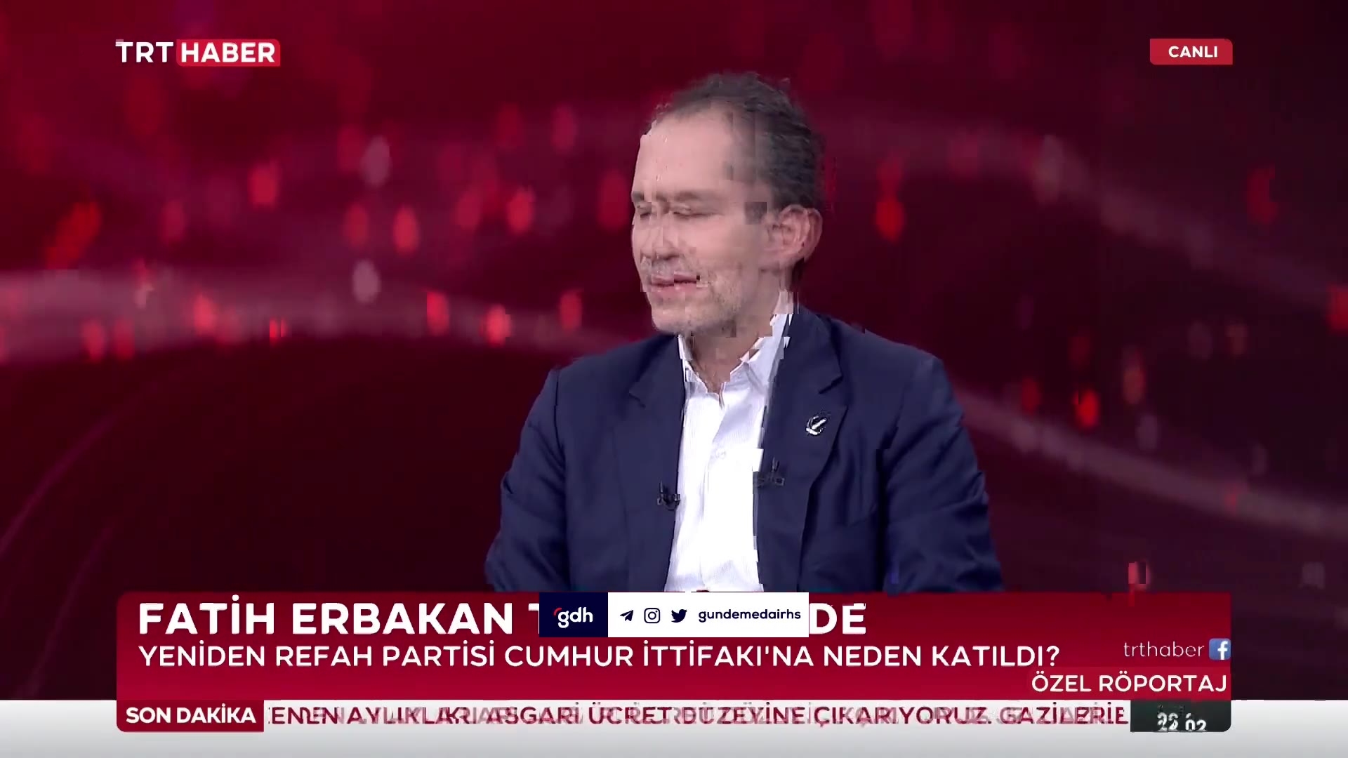 Fatih Erbakan: Cumhurbaşkanı ile prensipler konusunda uzlaştık