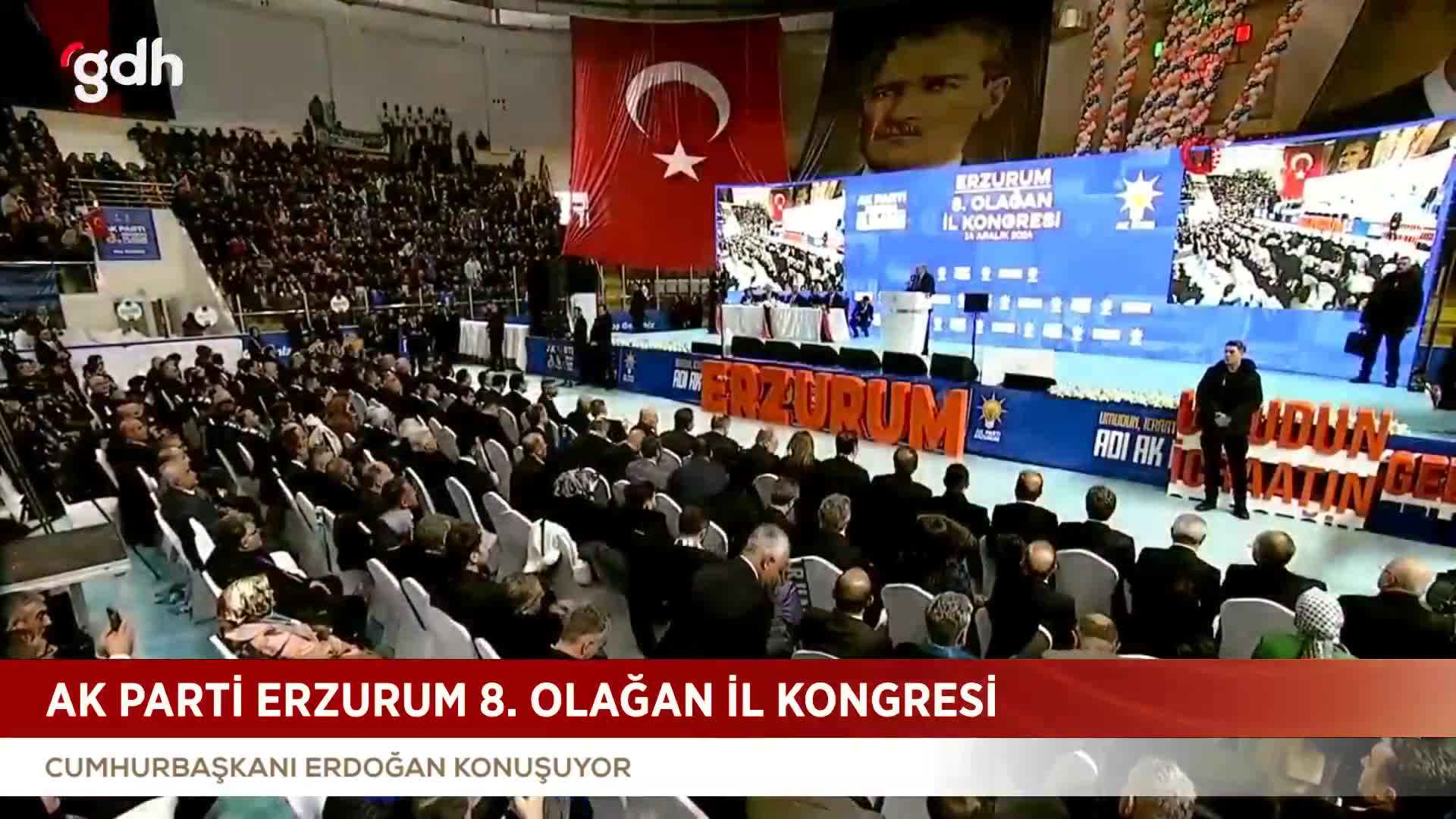 Erdoğan: Türkiye, kargaşada istikrar adası olarak öne çıkıyor