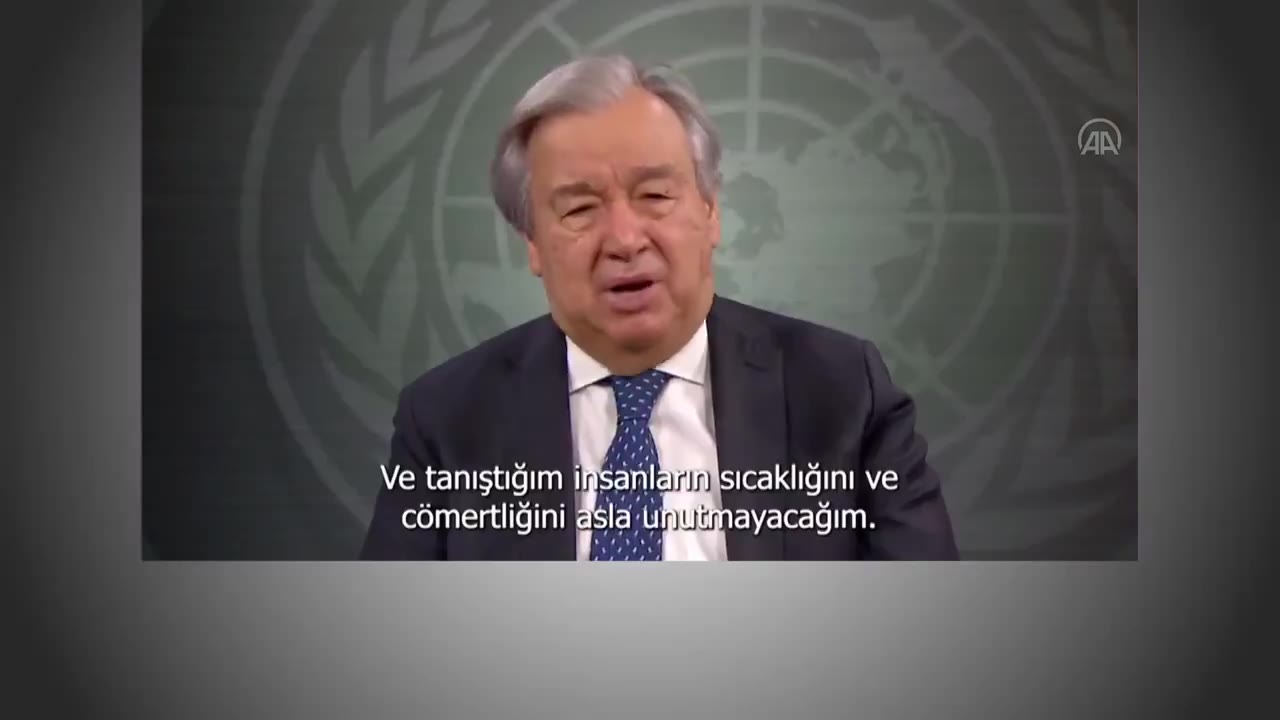 Guterres'ten Türkiye'ye destek: "Seninleyiz Türkiye"