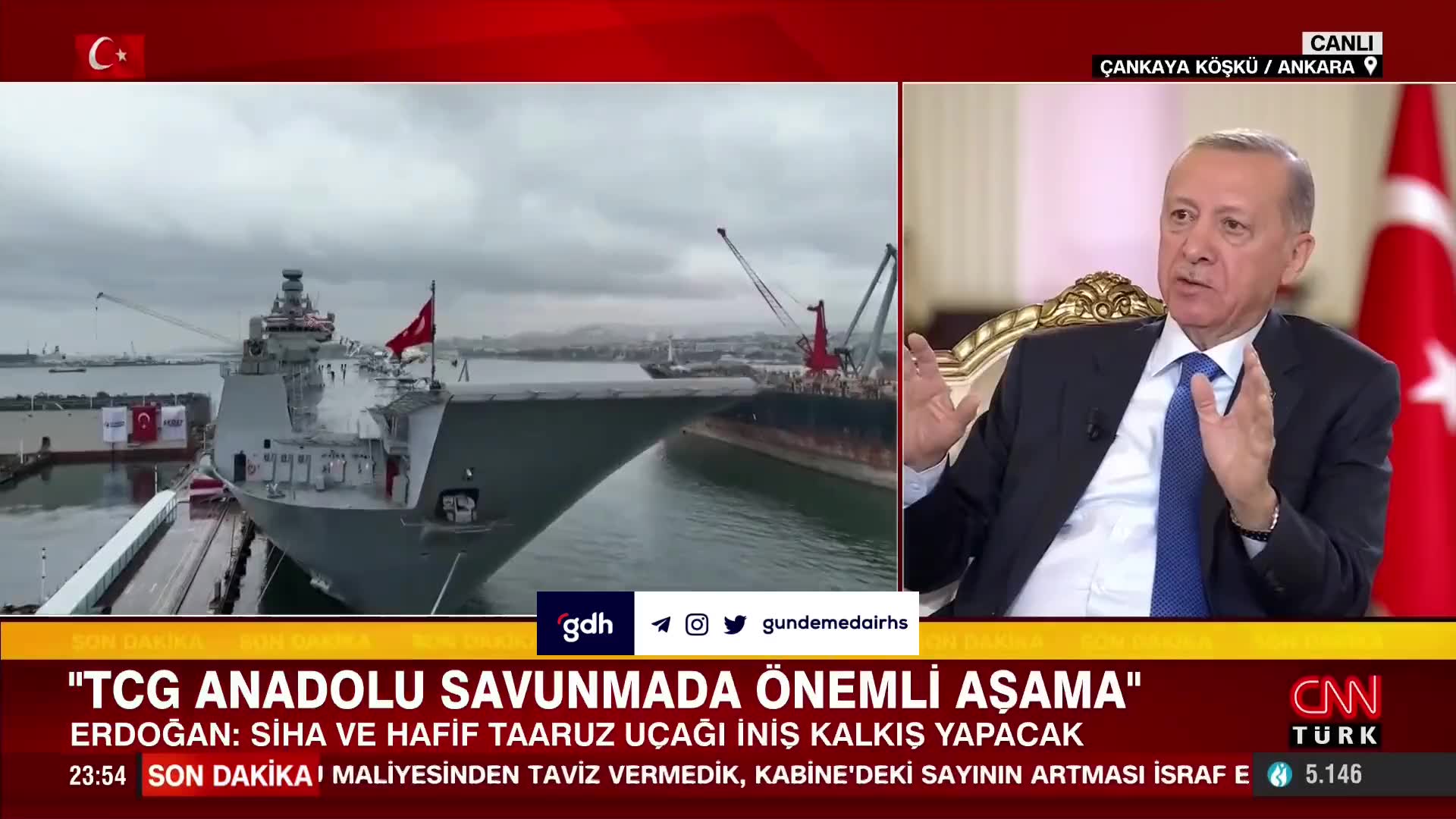 Erdoğan: Özdemir ve oğullarıyla gurur duyuyorum, adım attılar