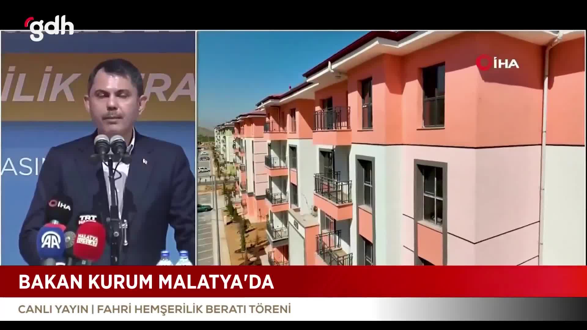 Bakan Kurum: 11 ilde 130 bin konut depremzedelere teslim edildi