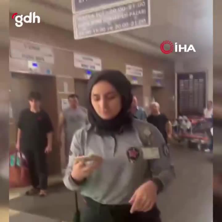PAÜ Hastanesi'nde gaziyi döven güvenlik görevlileri tepki topladı