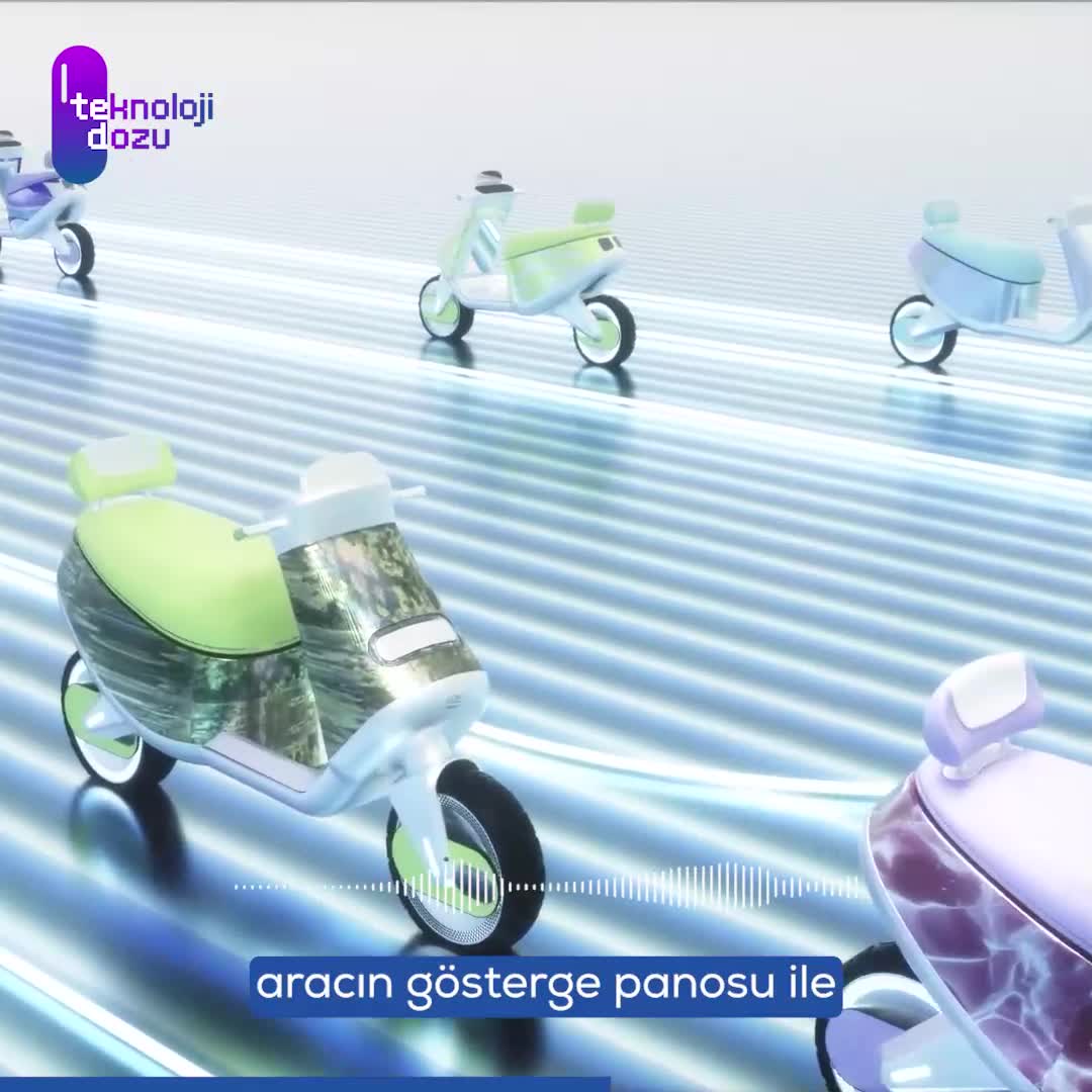 Kişiselleştirilebilir NFT'li elektrikli scooter: Omni
