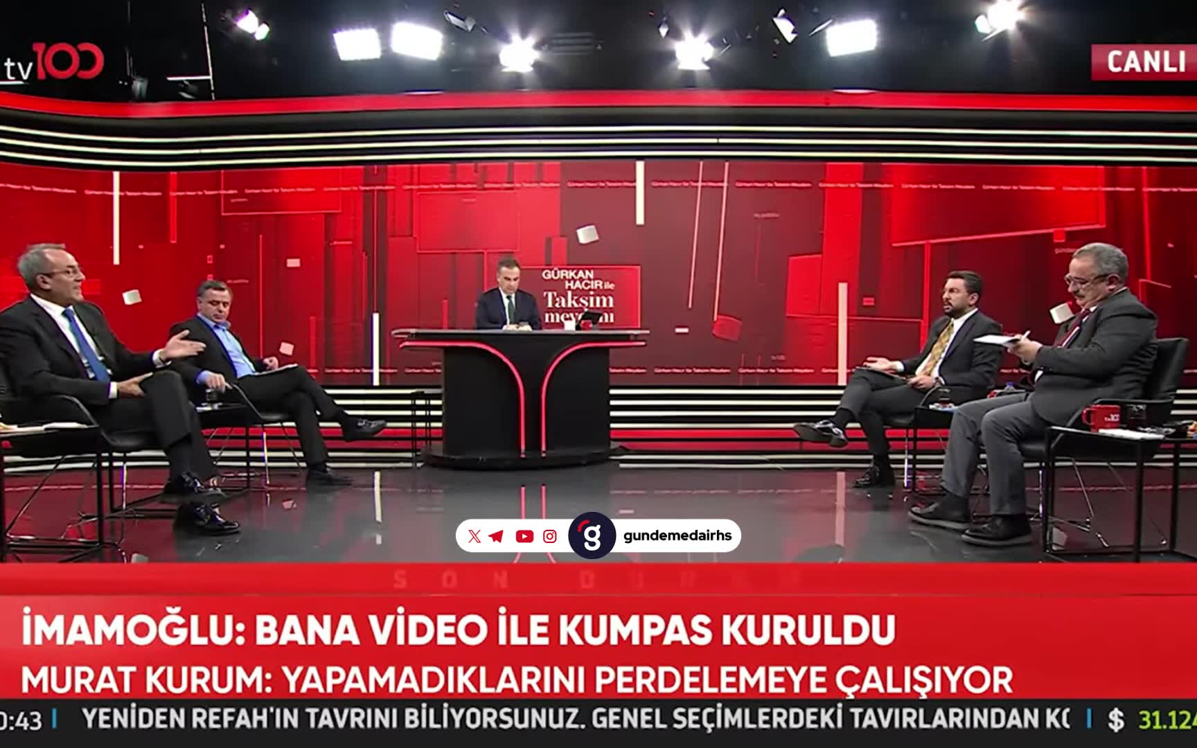 Şaban Sevinç'ten Aykan Erdemir'e canlı yayında küfür!