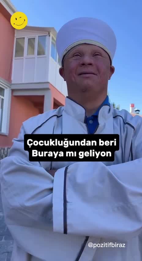 Köyde down sendromlu çocuğun fotoğraf isteği