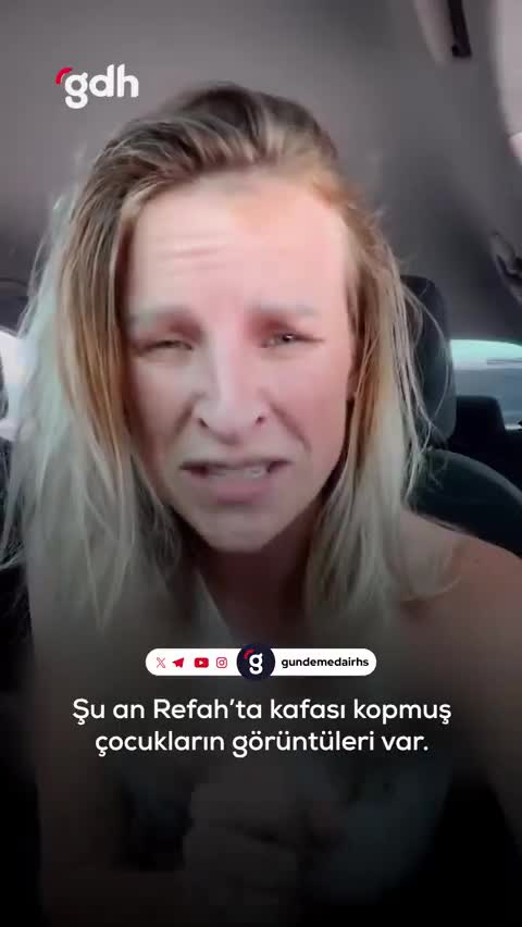 "İsrail katliamlarına sessiz kalanlar kafayı yemiş olmalı."