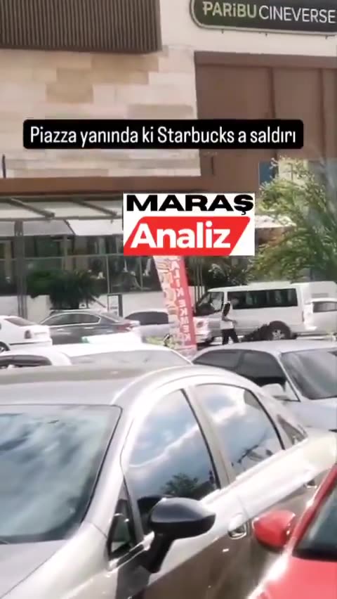 Kahramanmaraş’ta Starbucks şubesi taşlandı
