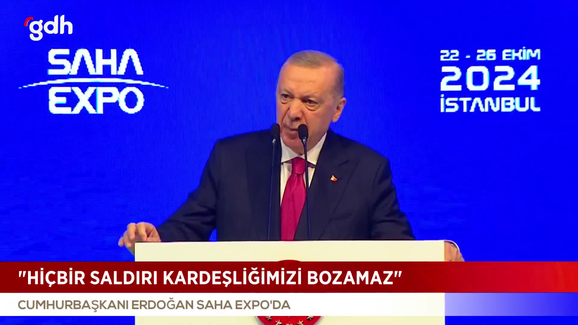 Erdoğan: 'Demir Kubbe'ye karşı 'Çelik Kubbemiz' var
