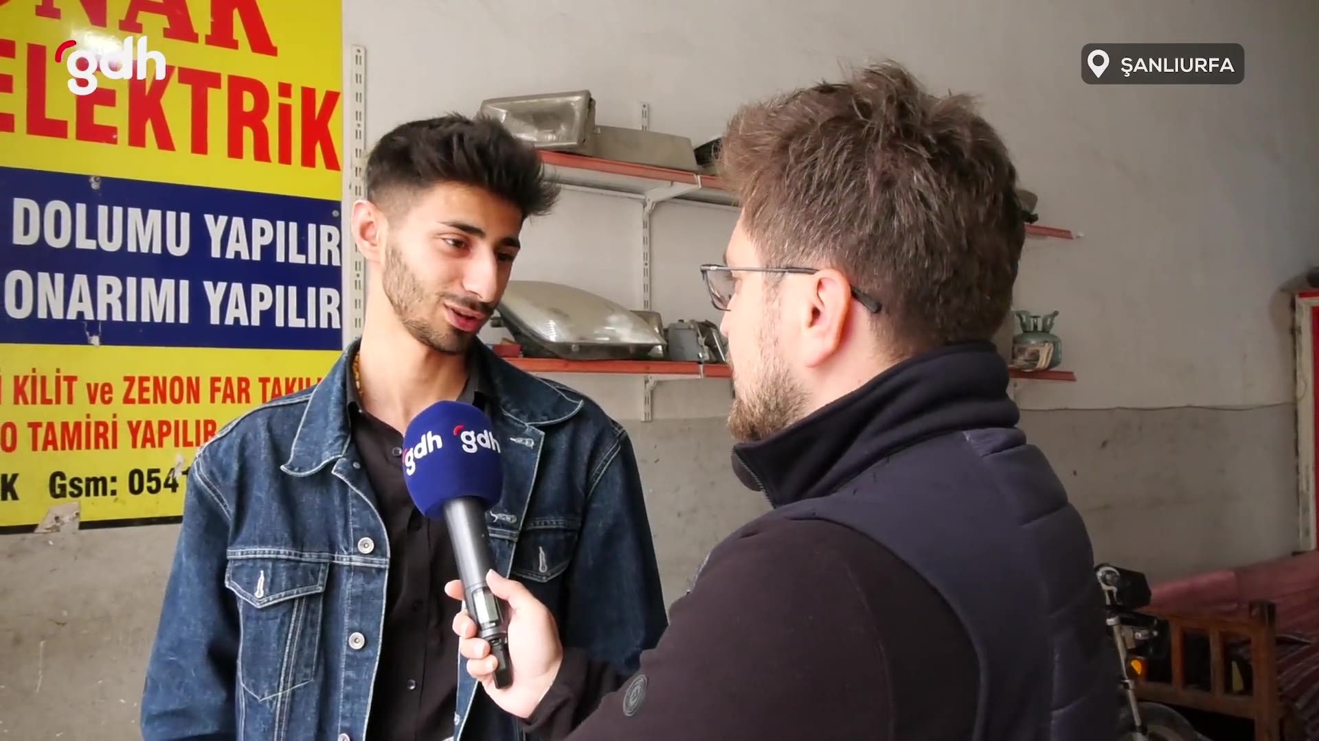 Şanlıurfa'da gençten dikkat çeken görüşler: İnce kazansın!