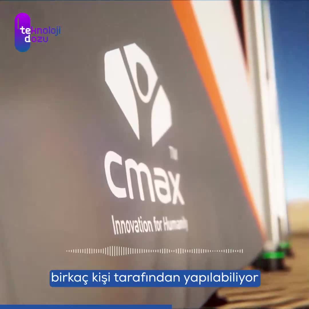 10 Dakikada Kurulan Akıllı Acil Durum Barınağı: Cmax Klinikler