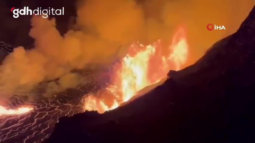 Hawaii'deki Kilauea Yanardağı'nda patlama gerçekleşti
