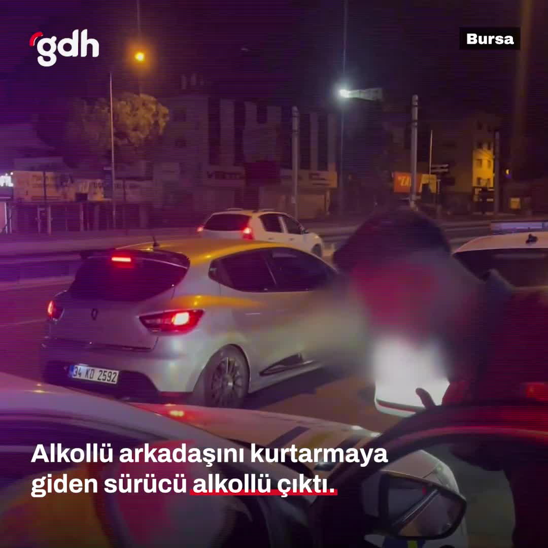 Alkollü mekanda arkadaşını kurtarmaya giden sürücüye ceza