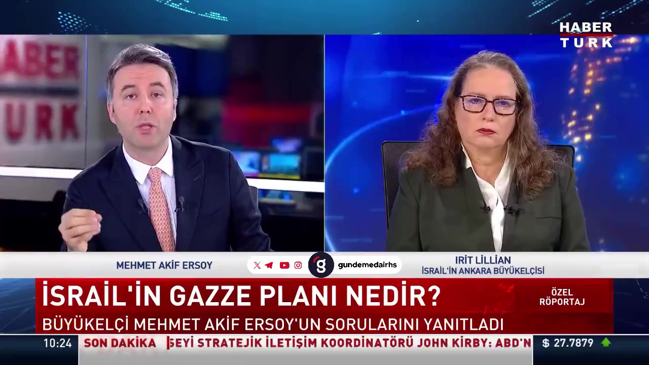 Mehmet Akif Ersoy ve İsrail Büyükelçisi'nin Tartışması