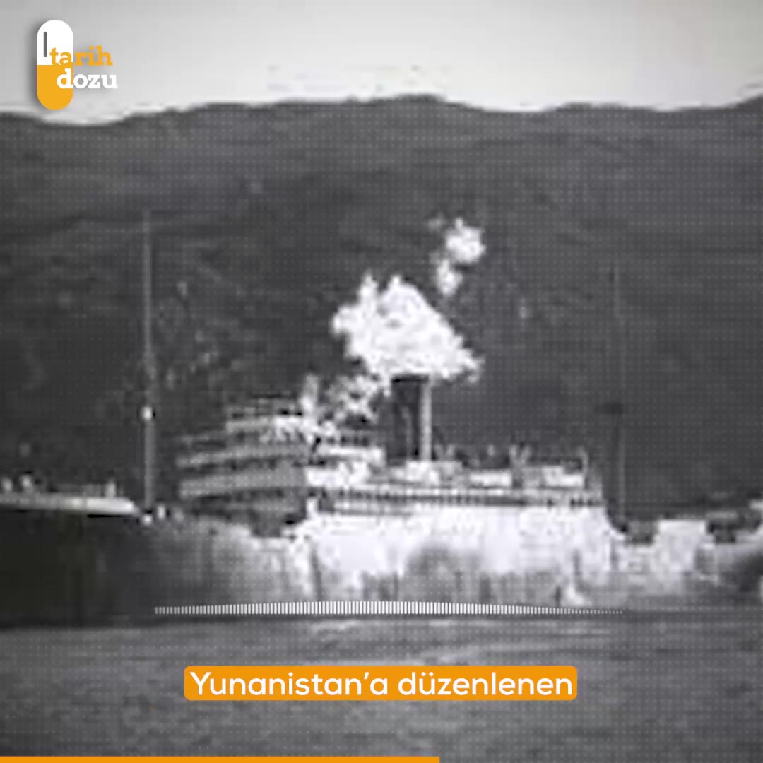 Naziler Atina'da İngiliz gemisini batırdı: Türk Lirası denizde!