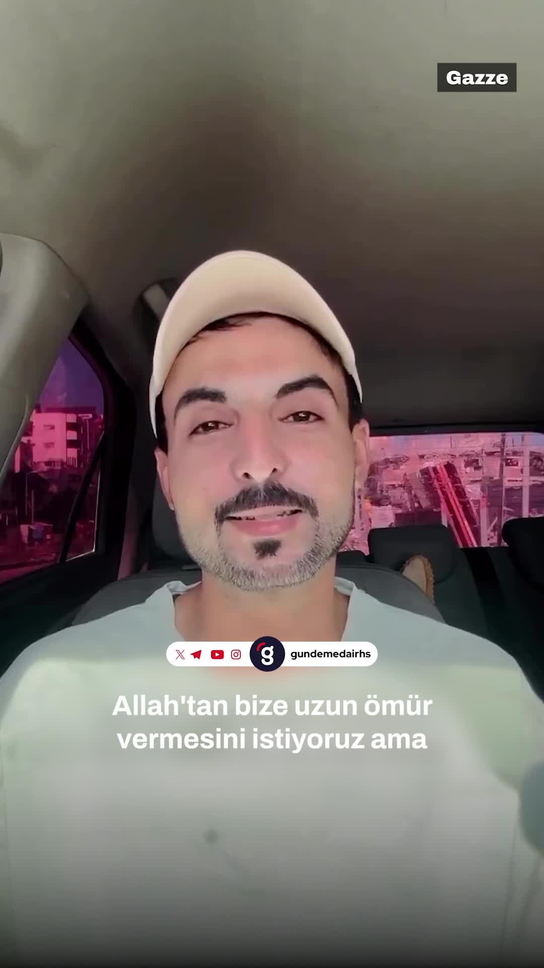Gazzeli gazeteci Ahmed Abu Al Rous'un video mesajı ortaya çıktı