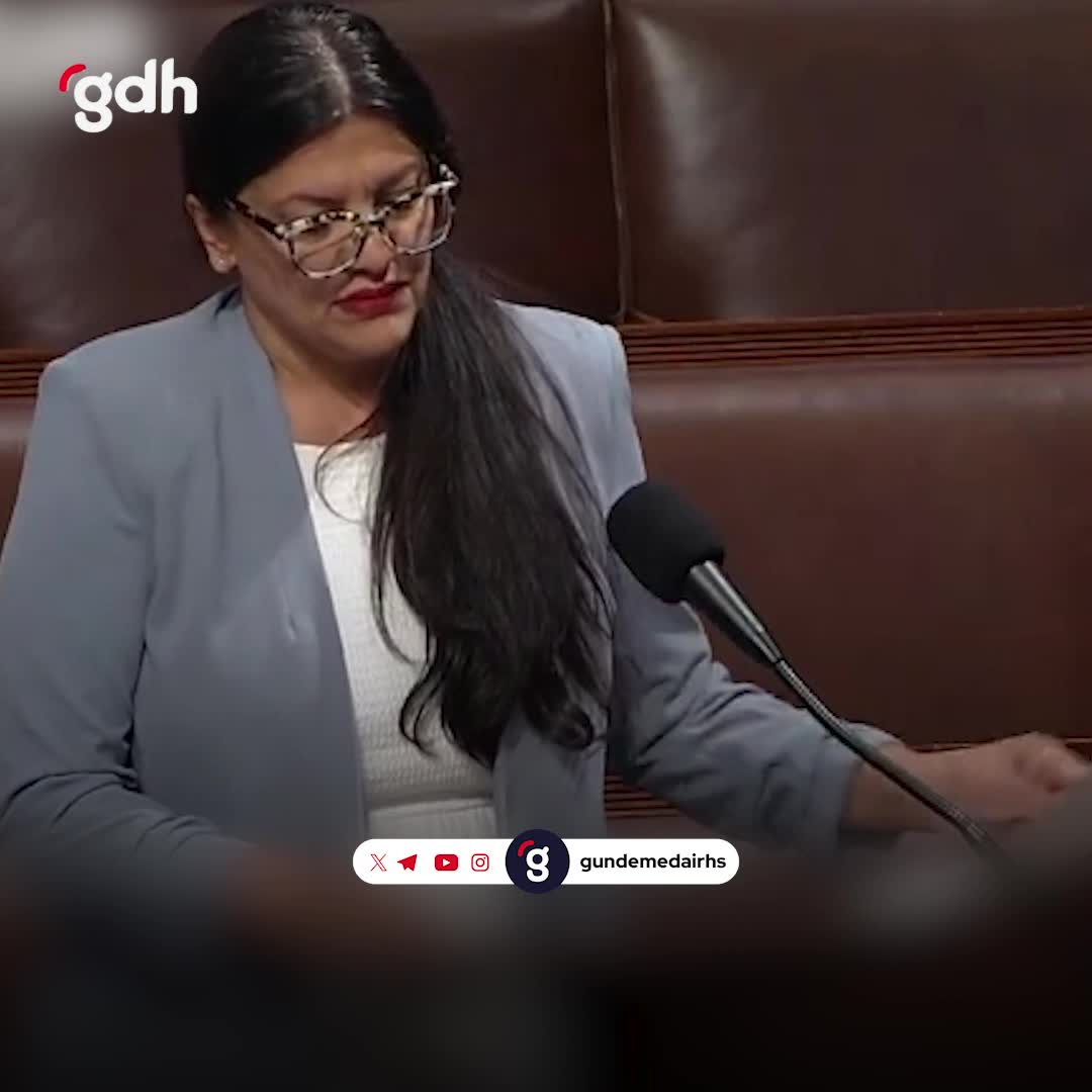 Tlaib: Filistinlilerin varlığını inkar edenler soykırımı savunuyor
