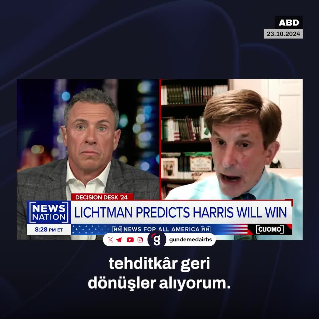Tarihçi Lichtman: Trump'ın etkisiyle şiddet ve tehditler alıyorum