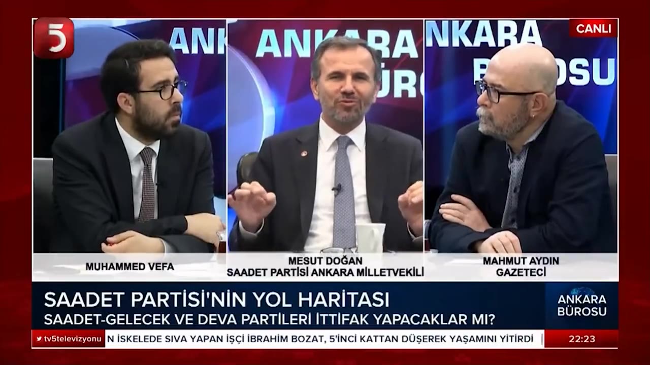 Saadet Partisi'nden Mesut Doğan: Gelecek Partisi ile işbirliği planlıyoruz