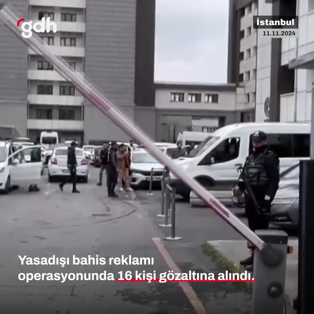 İstanbul'da sosyal medya fenomenlerine yasadışı bahis operasyonu