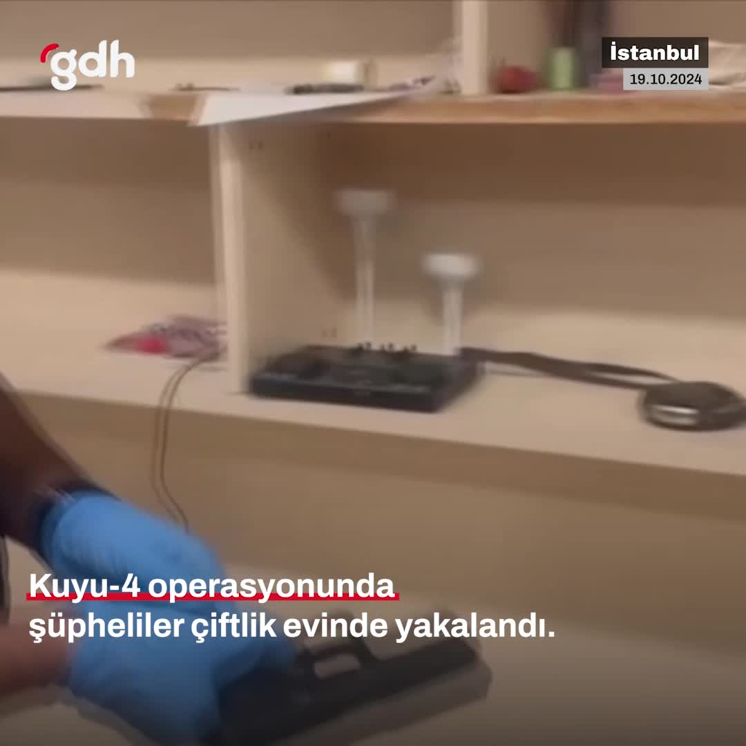 İstanbul'da "Kuyu-4" operasyonunda 4 uyuşturucu şüphelisi yakalandı
