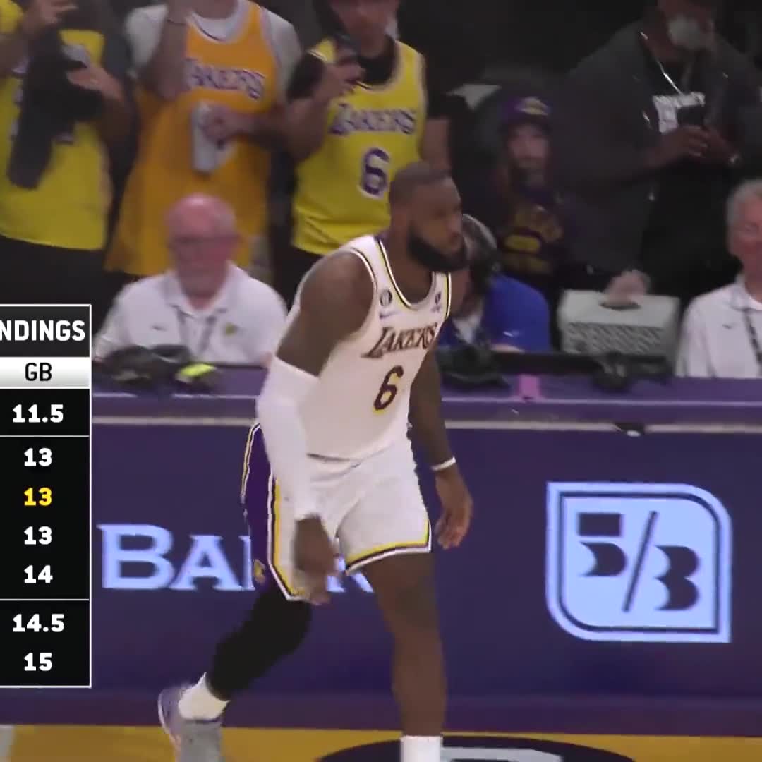 LeBron James, 20 yıllık kariyerinde 2. kez yedekten girdi