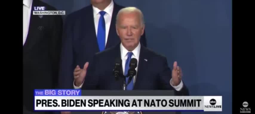 Biden, Zelenskiy'i Putin diye tanıttı; Zelenskiy cevap verdi