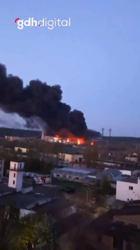 Rus ordusu Kiev'deki Trypillya termik santraline saldırdı