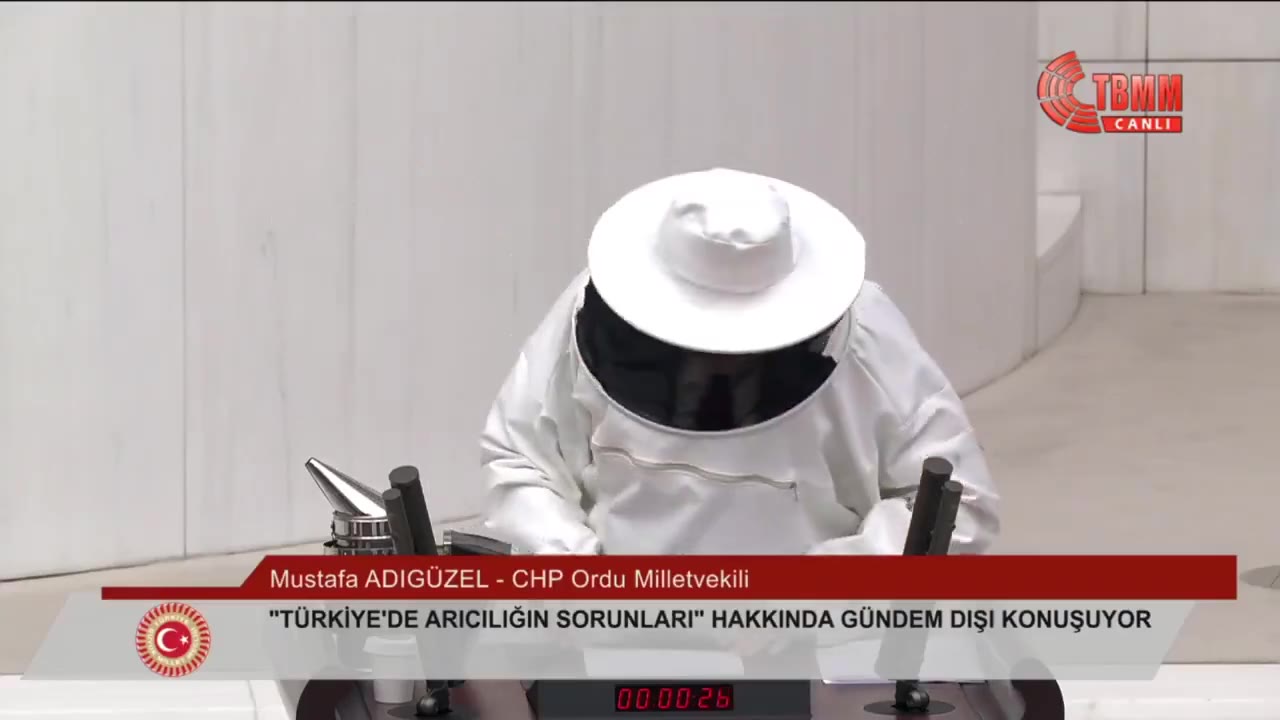 CHP'li Mustafa Adıgüzel, arıcılık sorunlarına dikkat çekti