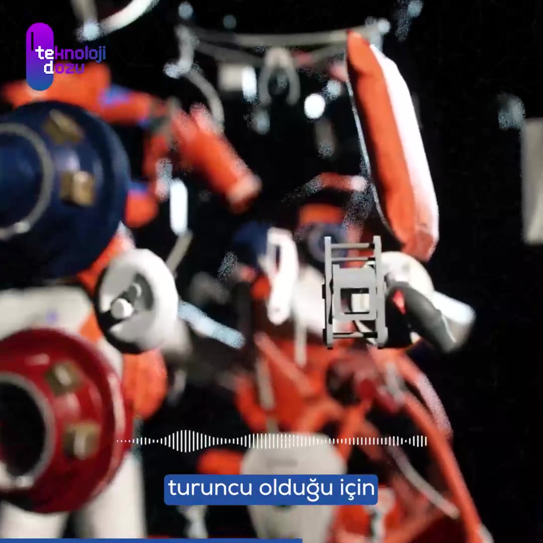 Uzay elbiselerinin neden sadece beyaz ya da turuncu olduğunu merak ettiniz mi?