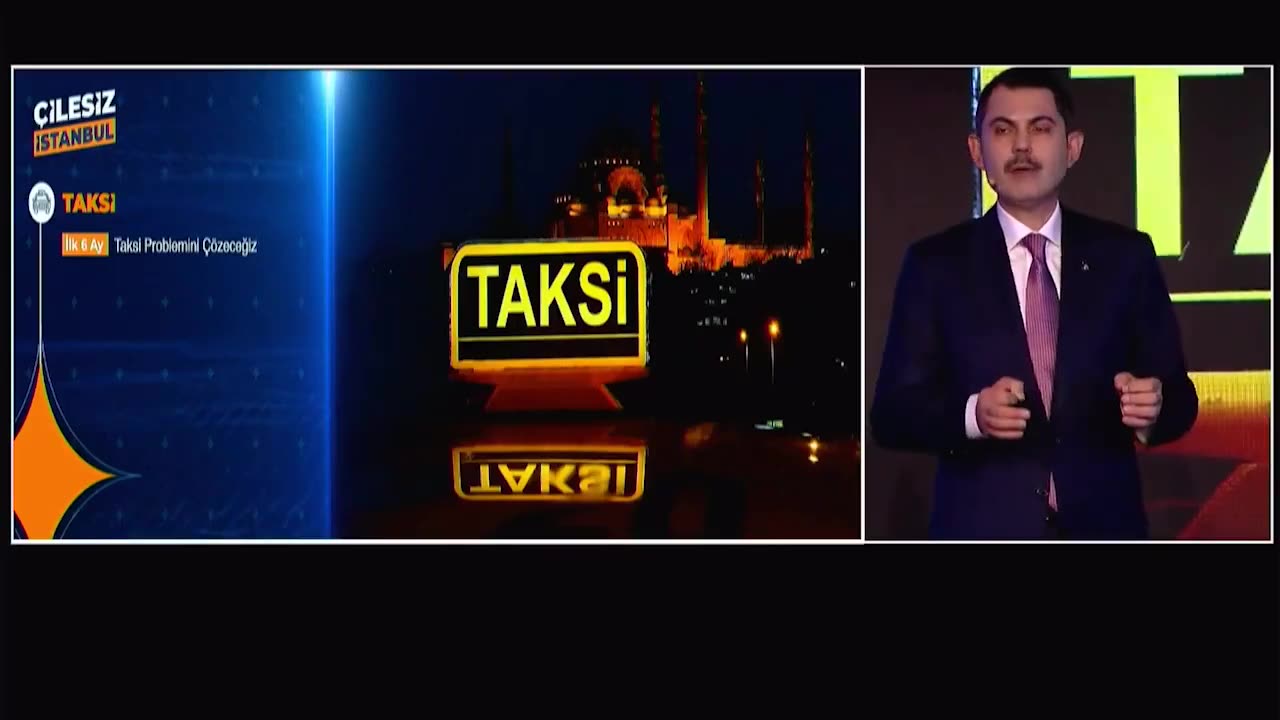 İBB Başkan Adayı Kurum: Taksi sorununu 6 ayda çözeceğiz!