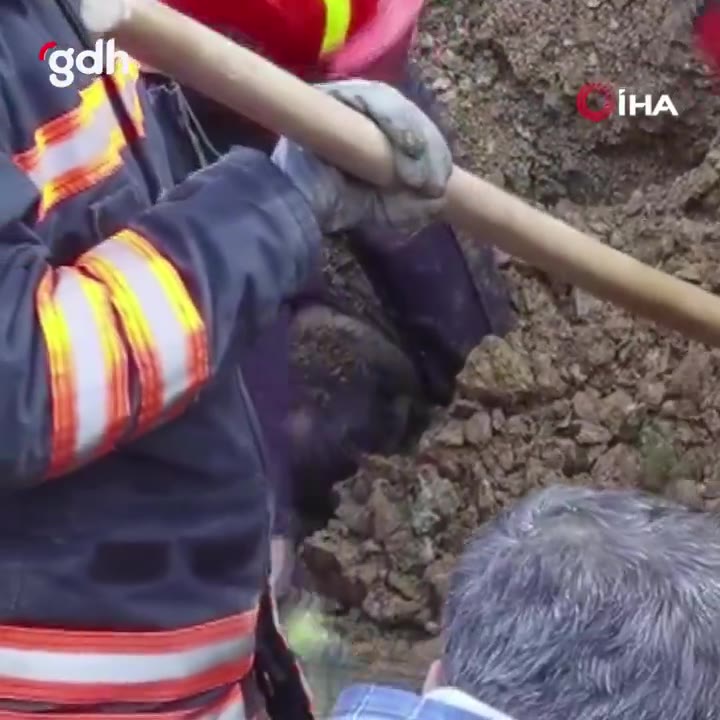 Trabzon'da göçükte 3 işçi hayatını kaybetti