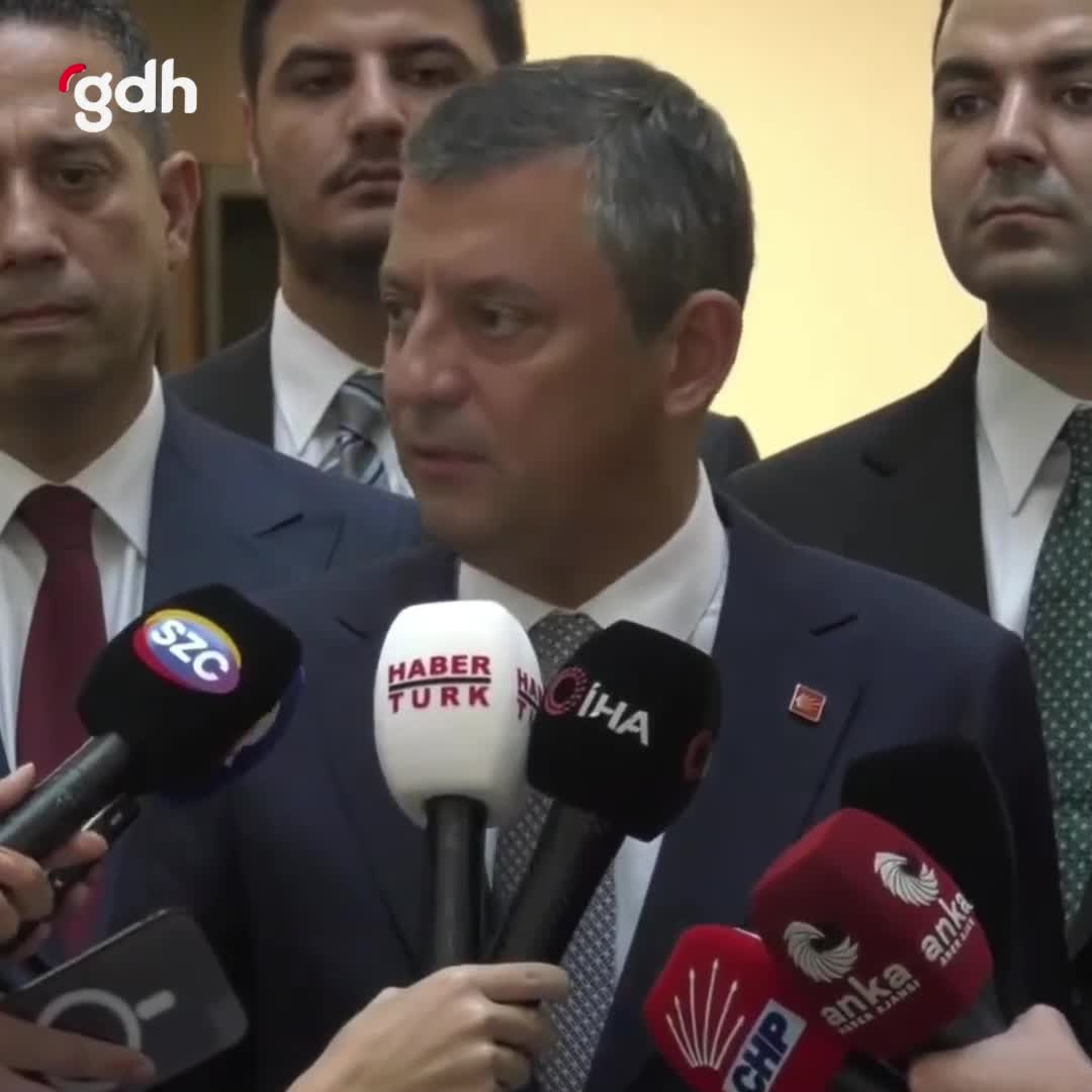 Özgür Özel: Erdoğan Meclis İsrail oturumunda mutlaka olmalı