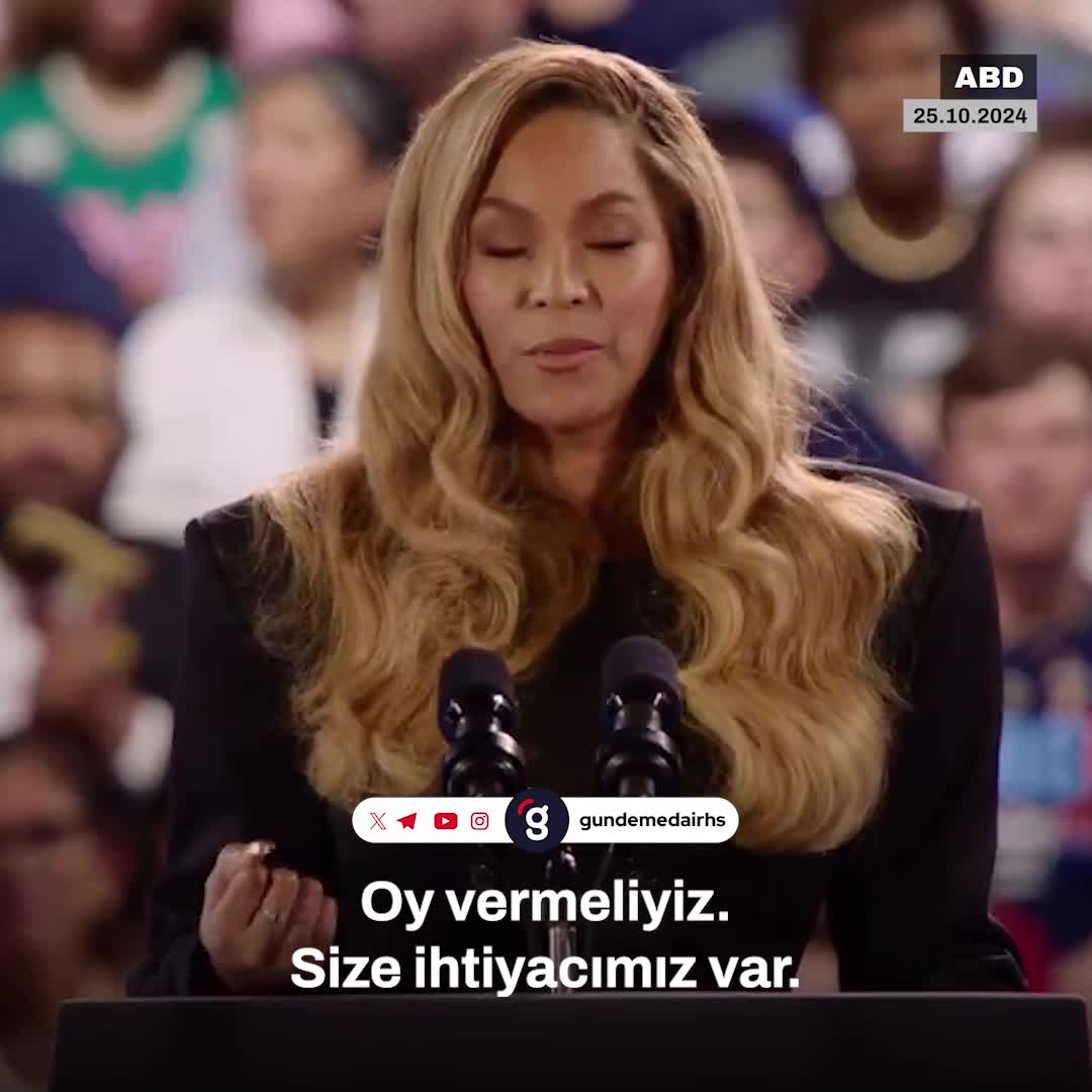 Beyonce: Kamala Harris'e oy vermeliyiz, yeni şarkı geliyor!