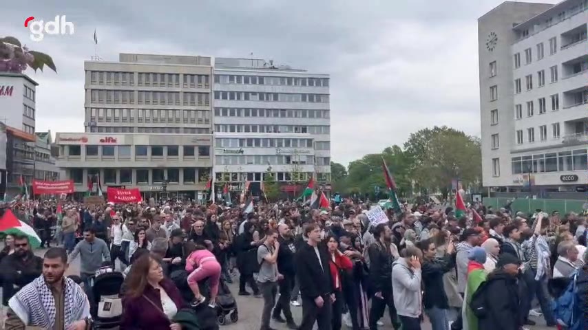 İsrail'in Eurovision katılımı Malmö'de protesto edildi