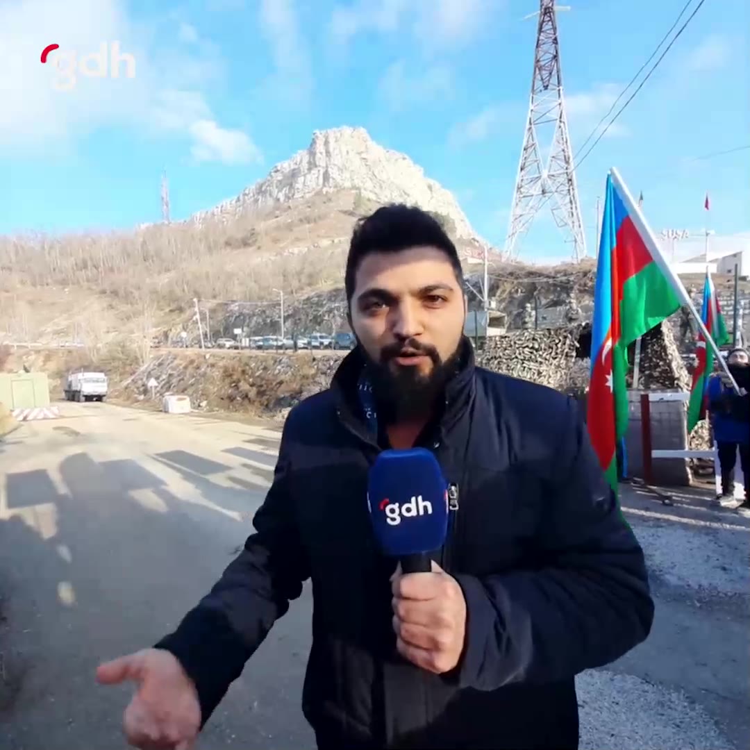 Şuşa-Laçın protestoları 11. gününde sürüyor