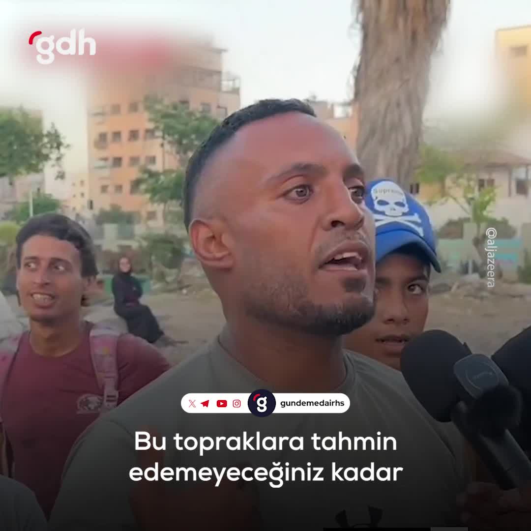 "Şehit vermeye hazırız: Filistinli genç işgale direniyor"