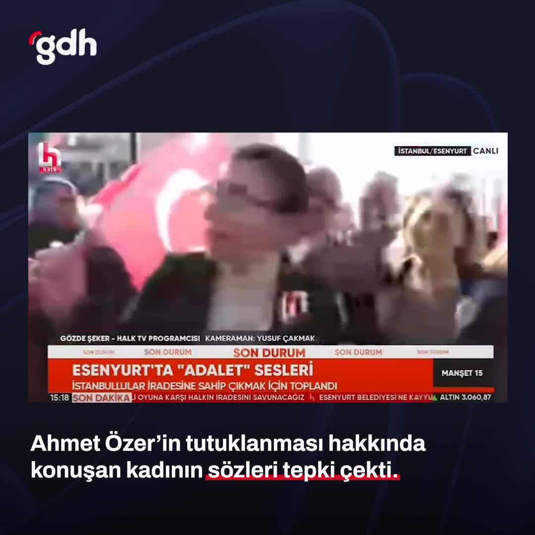 Kadın: Terörle ilişkili başkanın tutuklanması adaletsizliktir
